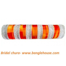 Designer Orange Bridal Chuda